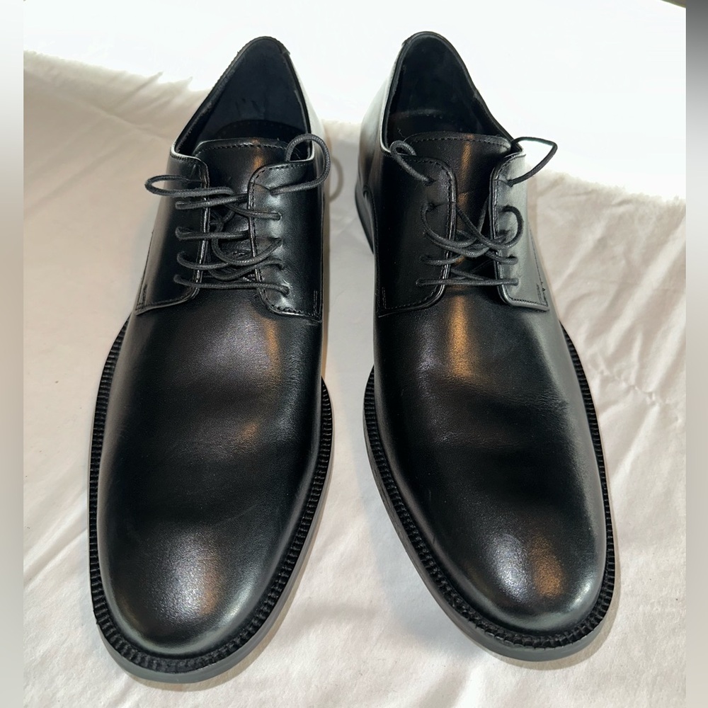 New Cole Haan Men's Shoes, Black Leather, 13, C12203 - Williams Plain II